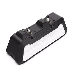Dual Fast Charger For Wireless Controller USB Type-C Charging Dock Stand-black
