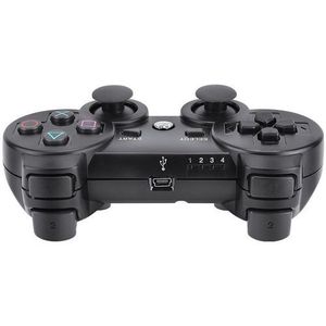 MANETTE PS3+CÂBLE DE RECHARGE - VIBRATION - Coque De Résistance - Noir