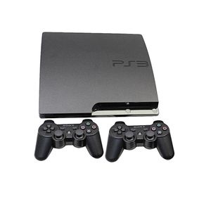 Sony PlayStation 3 SLIM NOIRE CRAQUÉE +18JEUX + 2 Manettes + 1 Câble USB ( Réconditionnée)