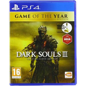 Playstation CD Pour Console De Jeux PS4 - Dark Souls III (The Fire Fades Edition)