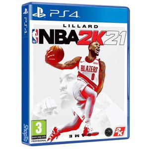 Playstation CD Pour Console De Jeux PS4 - NBA 2K21