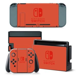 Color Series Full Set Faceplate Skin Decal Stickers For Nintend Switch