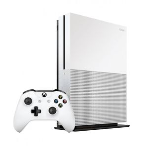 Microsoft X Box One S + 1 Manette - 1000 Go - 1.75 Ghz - Blanc