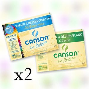 Papier A Dessin Canson Blanc