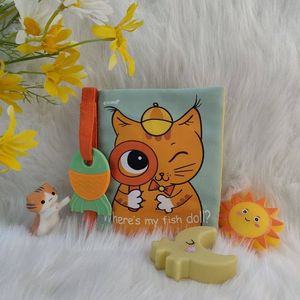 LIVRE EN TISSU D EVEIL BEBE DE 0-24mois