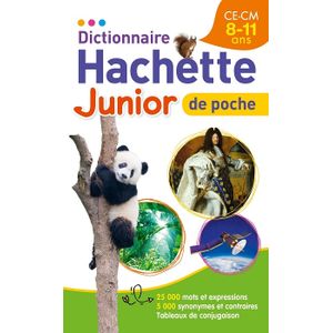 Hachette Dictionnaire Hachette Junior - CE-CM 8-11 Ans