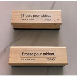 Brosse Chiffon  Pour Tableau  2pcs - Bois Synthétique