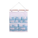 Modern Minimalist Hanging Wall-mounted  Storage Bag  3/5/6/8 Pockets Storage