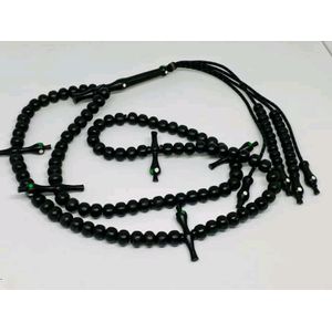 Gm Chapelet Musulman Tidjanite Noir Blanc