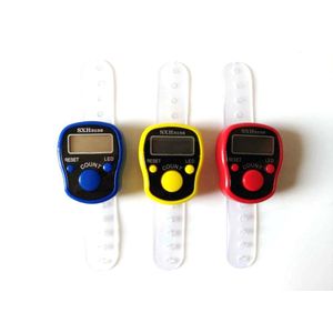 ECRAN LED Chapelet Electronique Musulman - Compteur De Doigt - Multicolor
