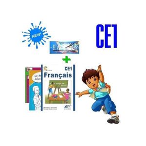 Kit Scolaire - CE1 + Ensemble Géométrique Offert - Multicolore-CV12