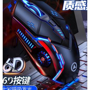 Souris San Fil - Rougeoyant Coloré