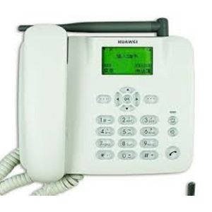Huawei GSM-Téléphone Fixe Gsm - BLANC/1 Sim Card