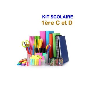 Kit Scolaire - CM2 + Ensemble Géométrique Offert - Multicolore