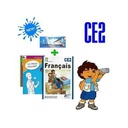 Kit Scolaire - CE2 + Ensemble Géométrique Offert - Multicolore-CV18