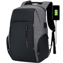 Sac A Dos Avec Port USB - Noir/Gris