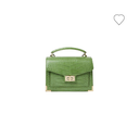 petit sac vert de soirée