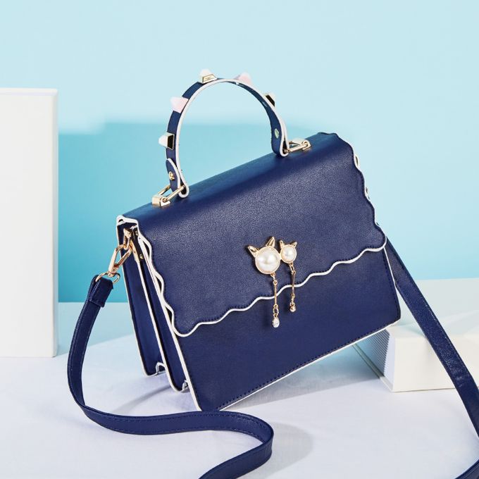 Sac A Bandoulière Pour Femme - Bleu