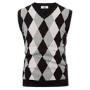 Pull-over Gilet À Carreaux