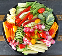 Plateau de crudités apéritif - Grand - Avec 2 sauces offertes