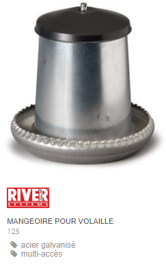 Mangeoire pour volaille