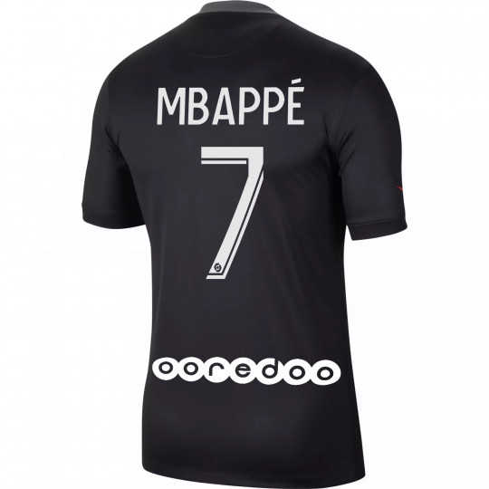 MAILLOT MBAPPÉ PSG THIRD 2021/22