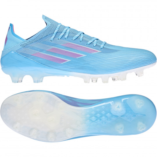 ADIDAS X SPEEDFLOW.1 AG BLEU ROSE