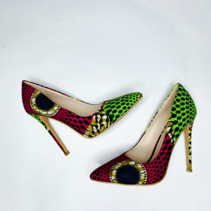 escarpin en pagne