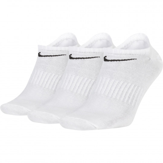 LOT 3 PAIRES SOCQUETTES NIKE BLANC