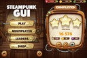 Steampunk GUI for Mobile Game