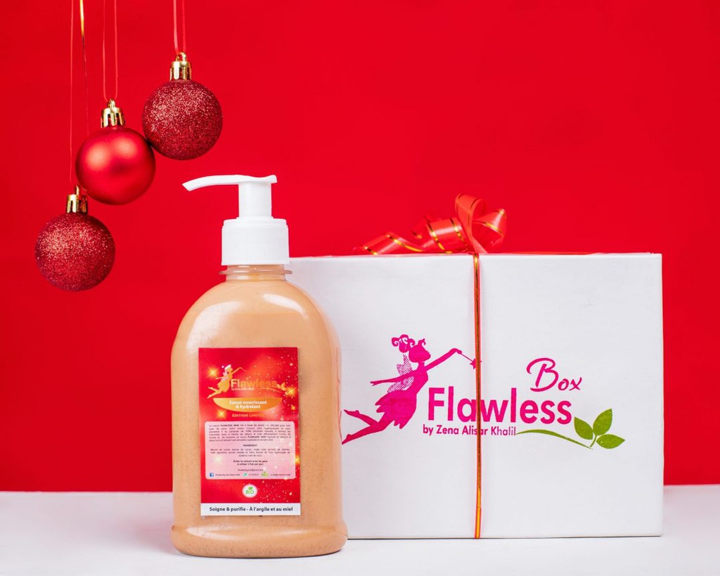 Gel douche FLAWLESS Skin à l’argile rouge