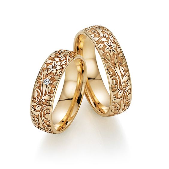 Alliances Flora  "Senteur de fleurs" chez Juwelier Wieland Munich