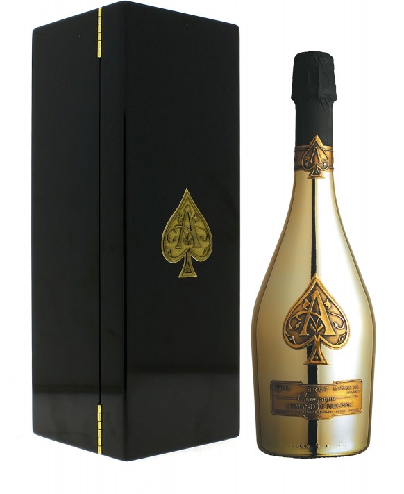 CHAMPAGNE ARMAND CHAMPAGNE ARMAND DE BRIGNAC Brut Gold coffret 75cl