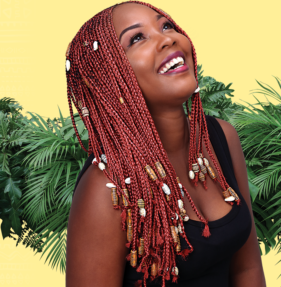 Meche Darlingue pour les tresses Africaines