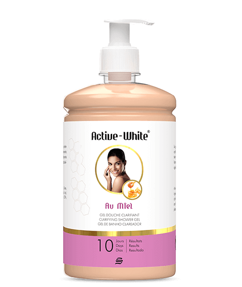 Gel douche clarifiant ACTIVE-WHITE au miel
