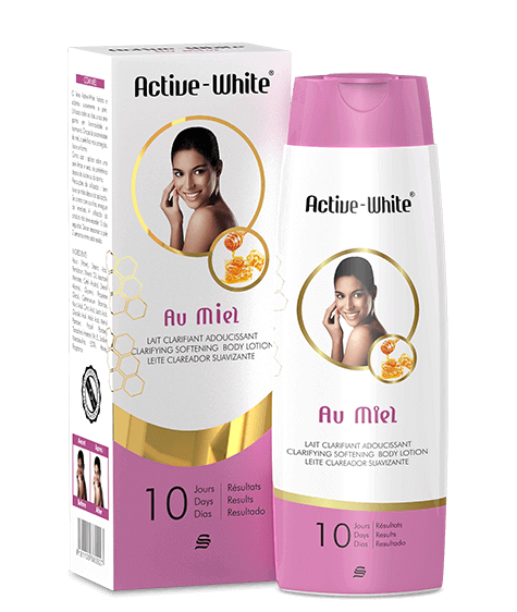 Lait clarifiant adoucissant ACITVE-WHITE au miel