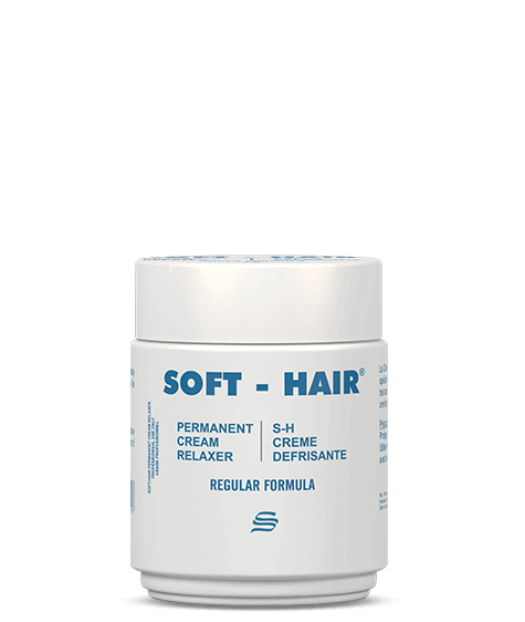 Crème défrisante SOFT-HAIR bleu Pot de 150ml