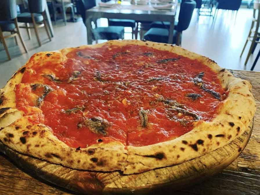 Pizza marinara (Moyenne)
