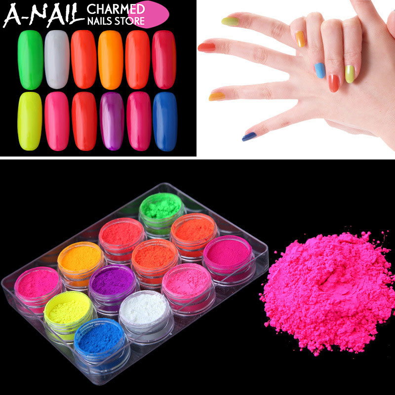Faux ongles multicolors
