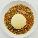 Sauce gombo + semoule