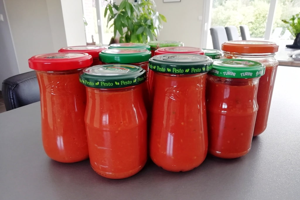 boite concentré de purée tomate