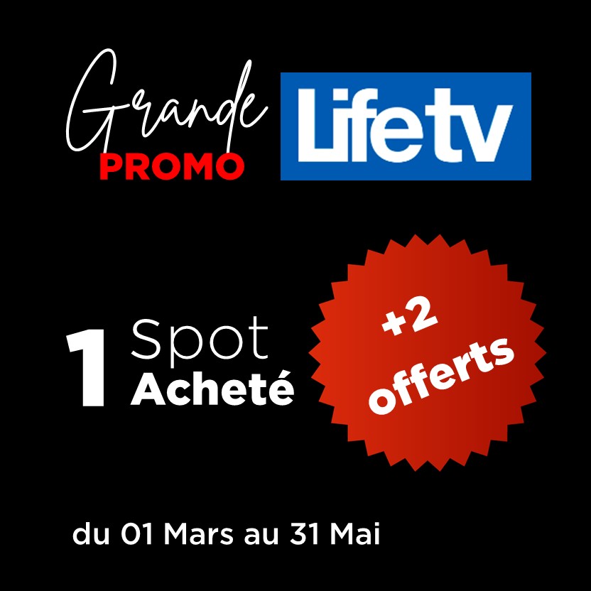 Grande promo Life tv