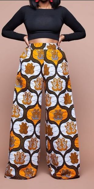 Pantalon taille haute