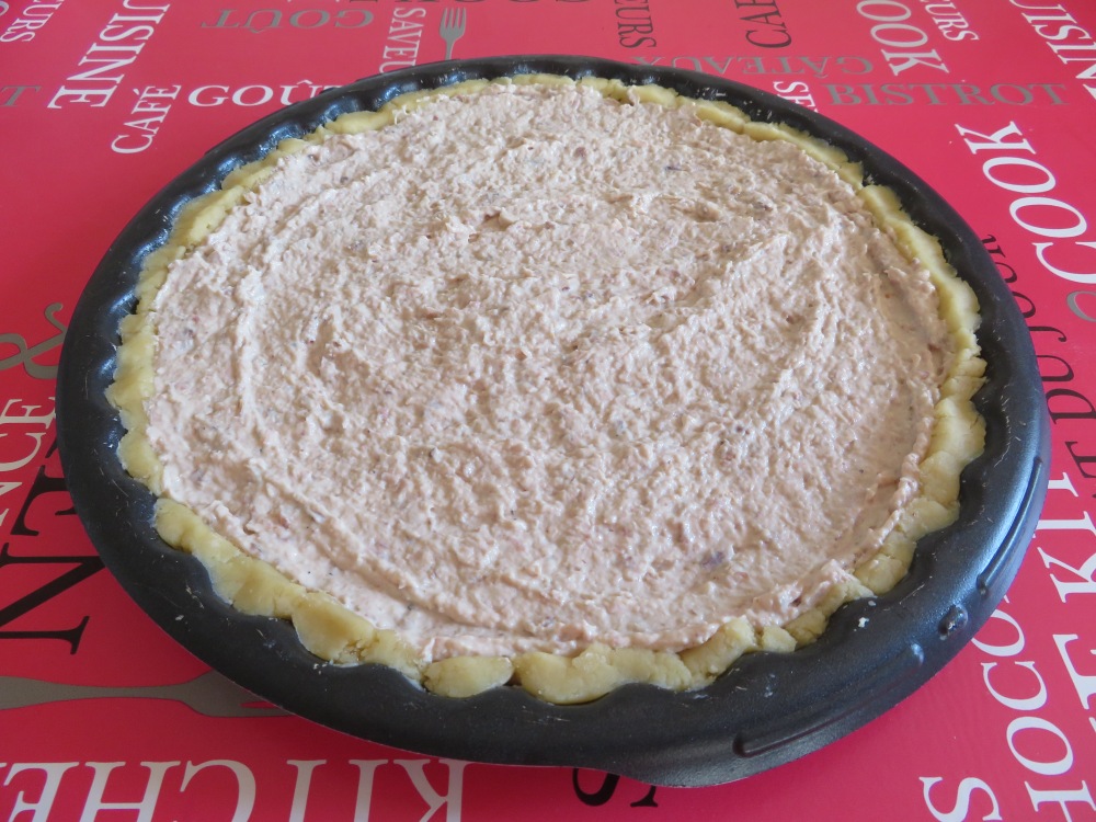 Quiche au Poulet Boucané