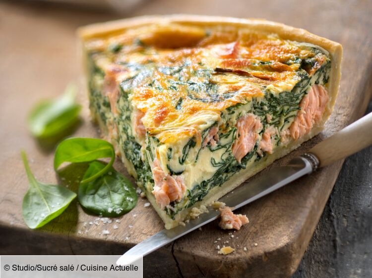 Quiche Épinard Saumon