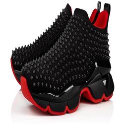Christian Louboutin spike sock donna basket noire
