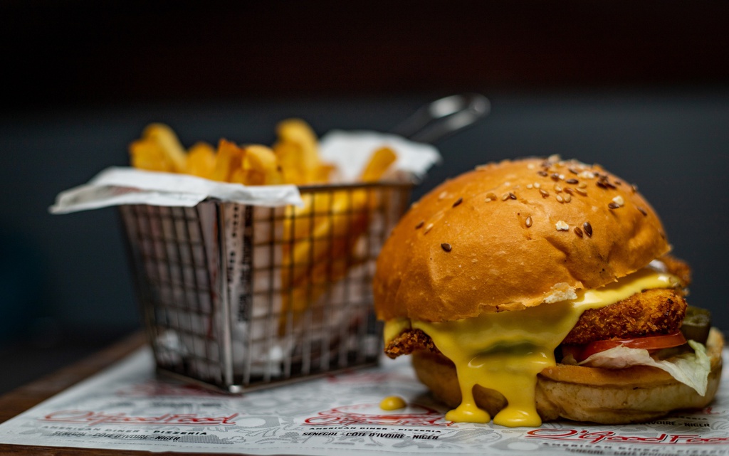 crunchy hot  menu(fites et boisson)