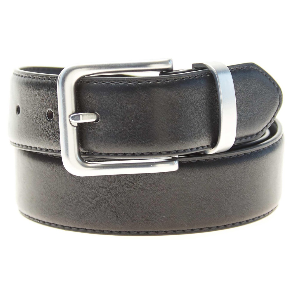 Ceinture unie noir Kiabi