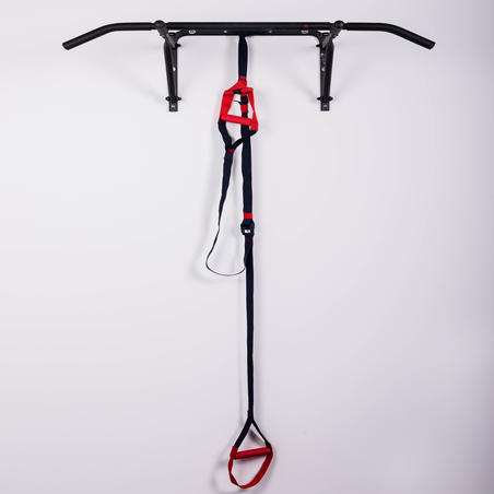 SANGLES DE SUSPENSION DST 100 BLEUE ET ROUGE