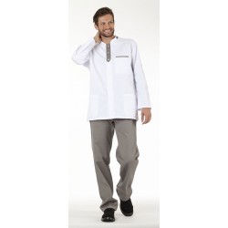 tuniques homme alban blanc taupe